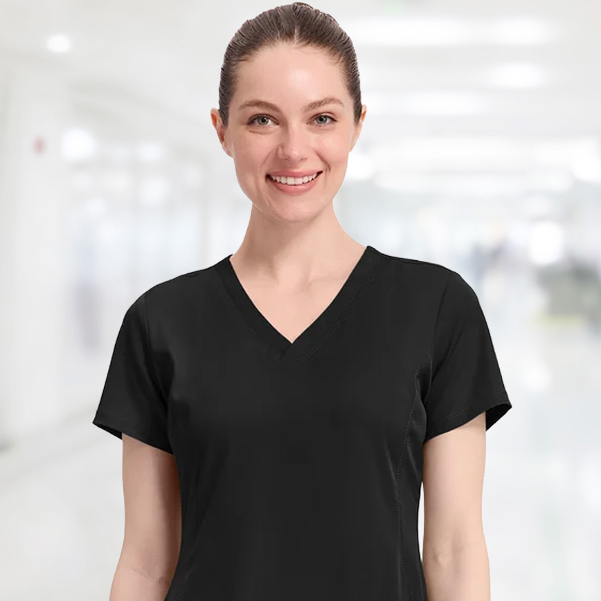 Medical Professional wearing Scrub Tops